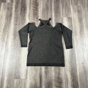 Torrid Black Cold Shoulder Top